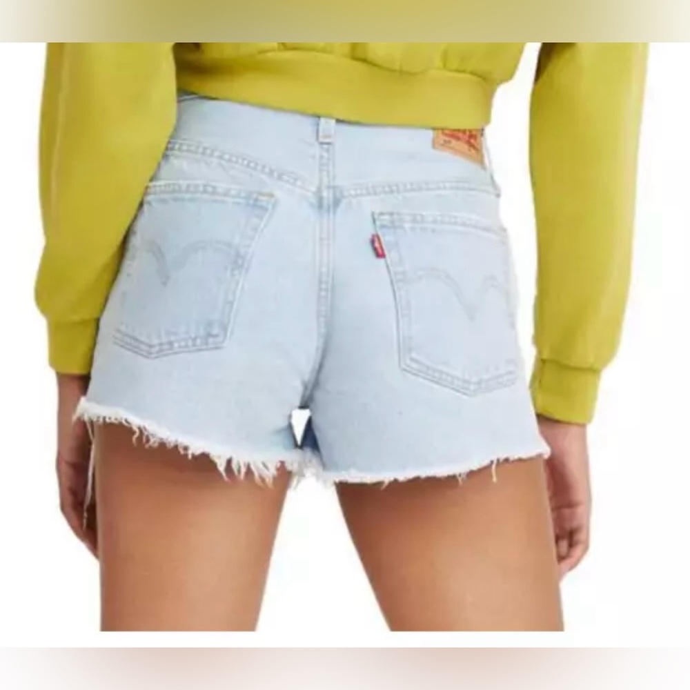 Levi's 501 Ojai Top Jean Shorts - Picture 3 of 7